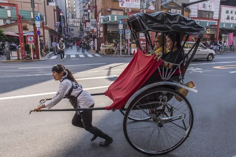 Traditional Experiences in Asakusa- Rickshaw